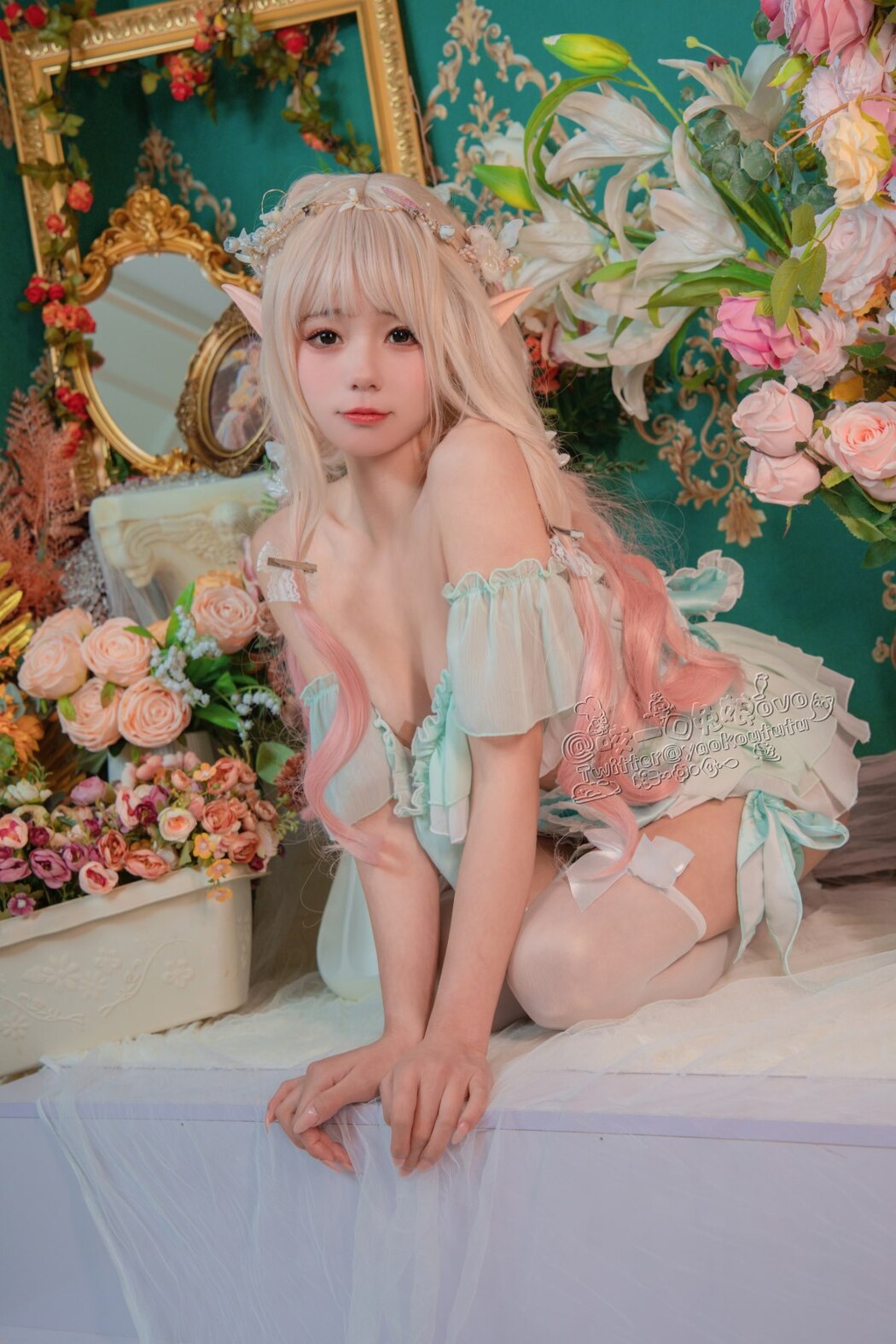 Coser@黏黏团子兔 豌豆公主的秘密花房