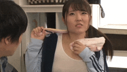  ノーブラ GIFが激シコ！