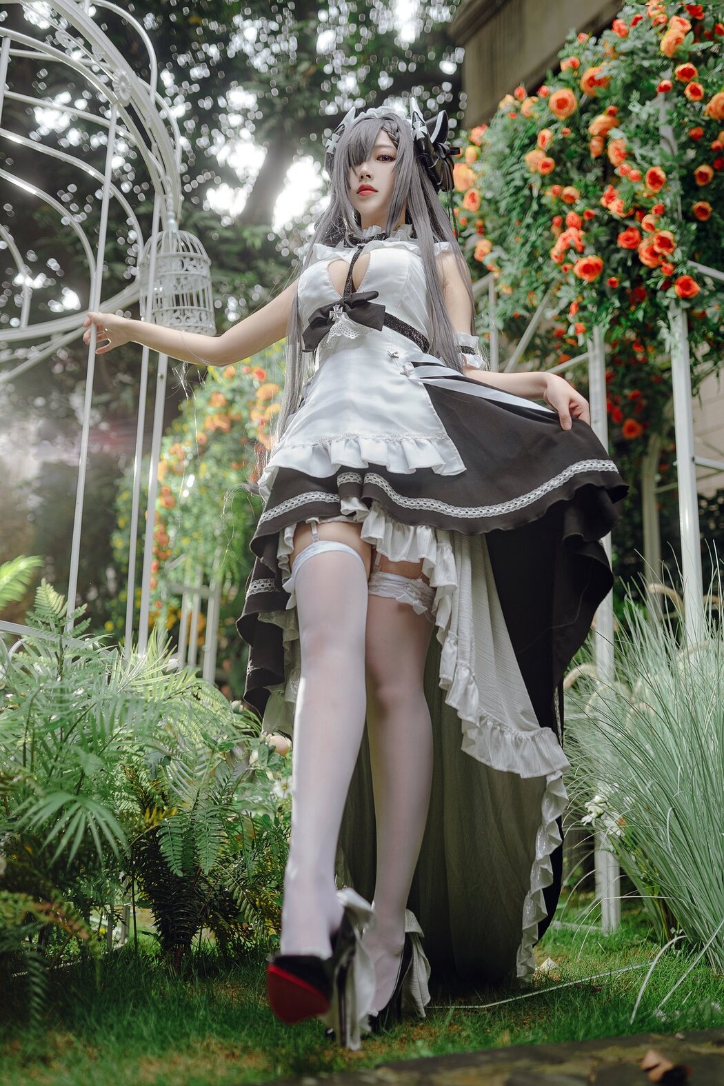 Coser@宮本桜 – 奥古斯特 女仆装