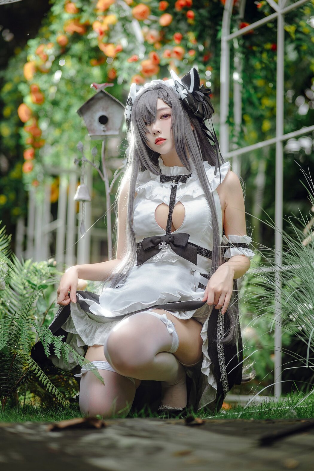 Coser@宮本桜 – 奥古斯特 女仆装