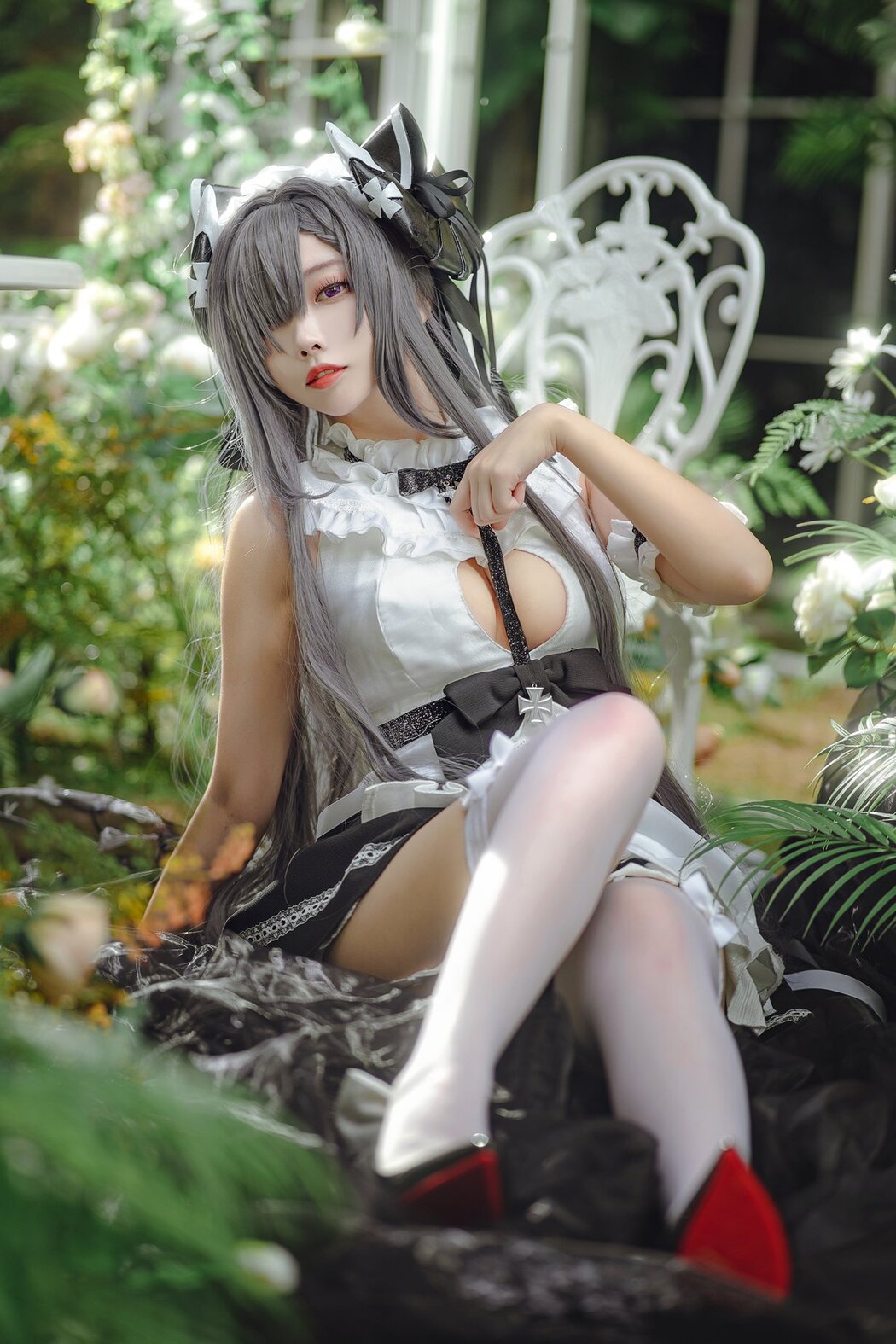 Coser@宮本桜 – 奥古斯特 女仆装