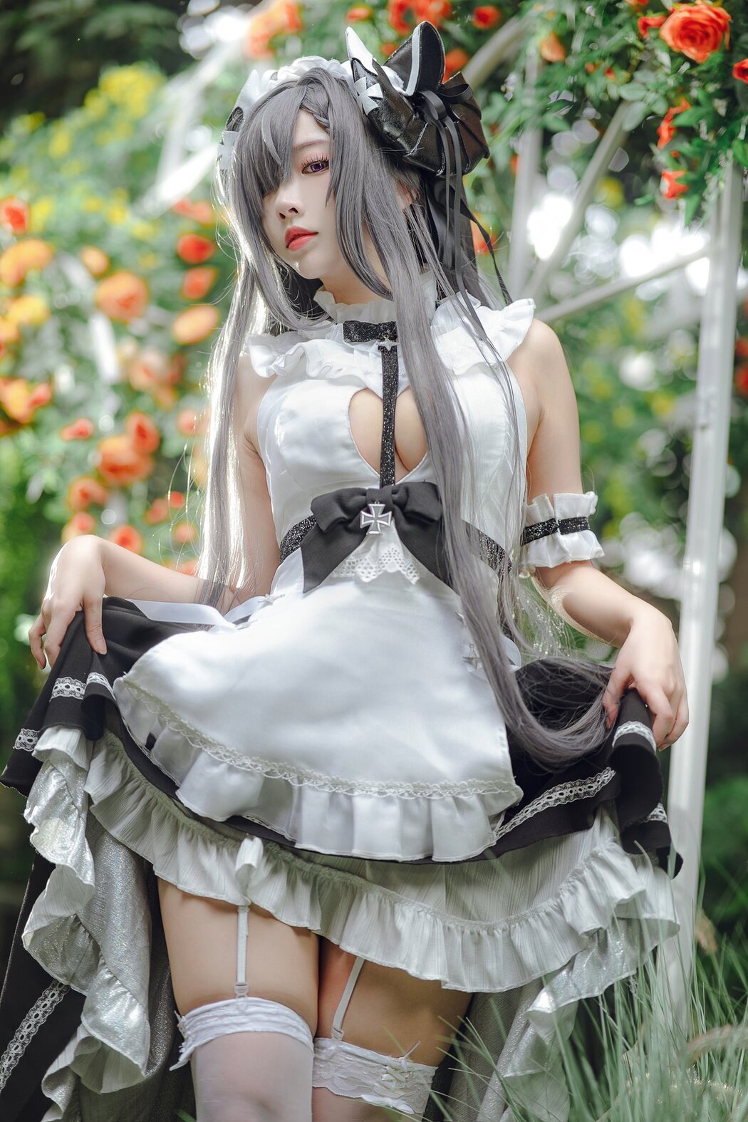 Coser@宮本桜 – 奥古斯特 女仆装