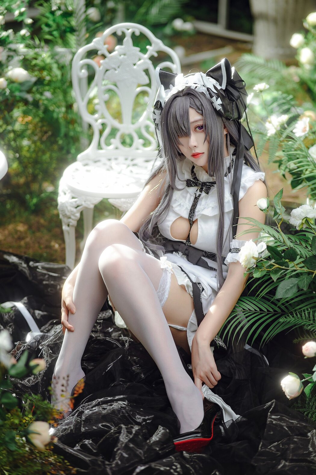 Coser@宮本桜 – 奥古斯特 女仆装