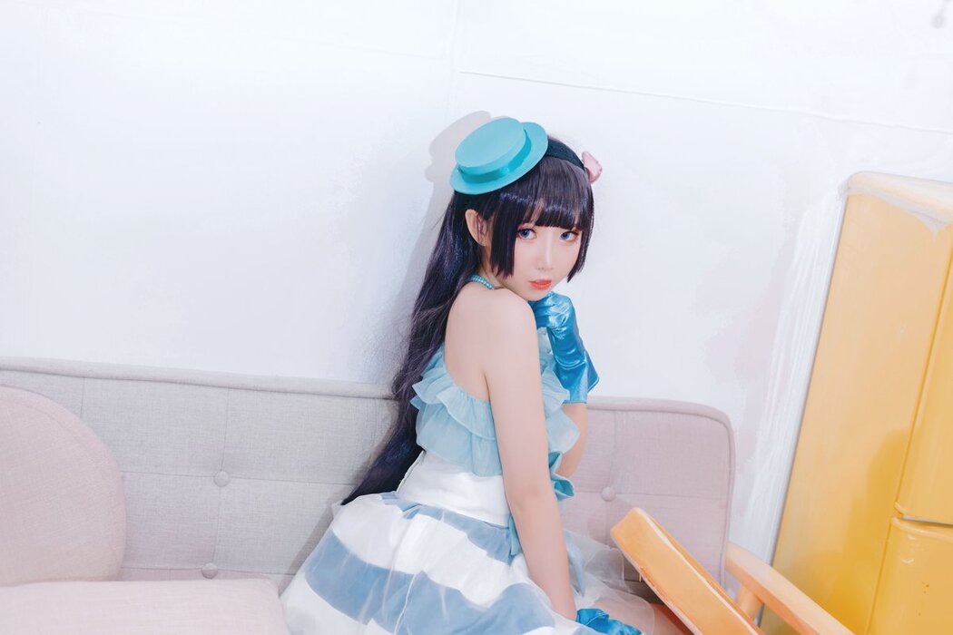 Coser@面饼仙儿 No.026 黑猫打歌服