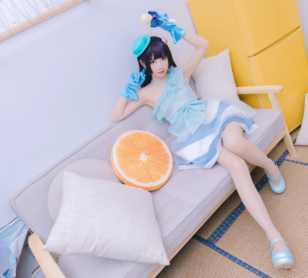 Coser@面饼仙儿 No.026 黑猫打歌服