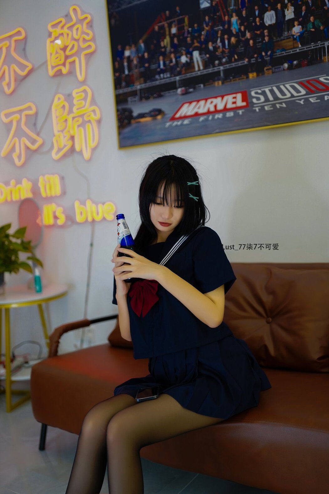 Coser@柒柒要乖哦 – 反差JK少女 A