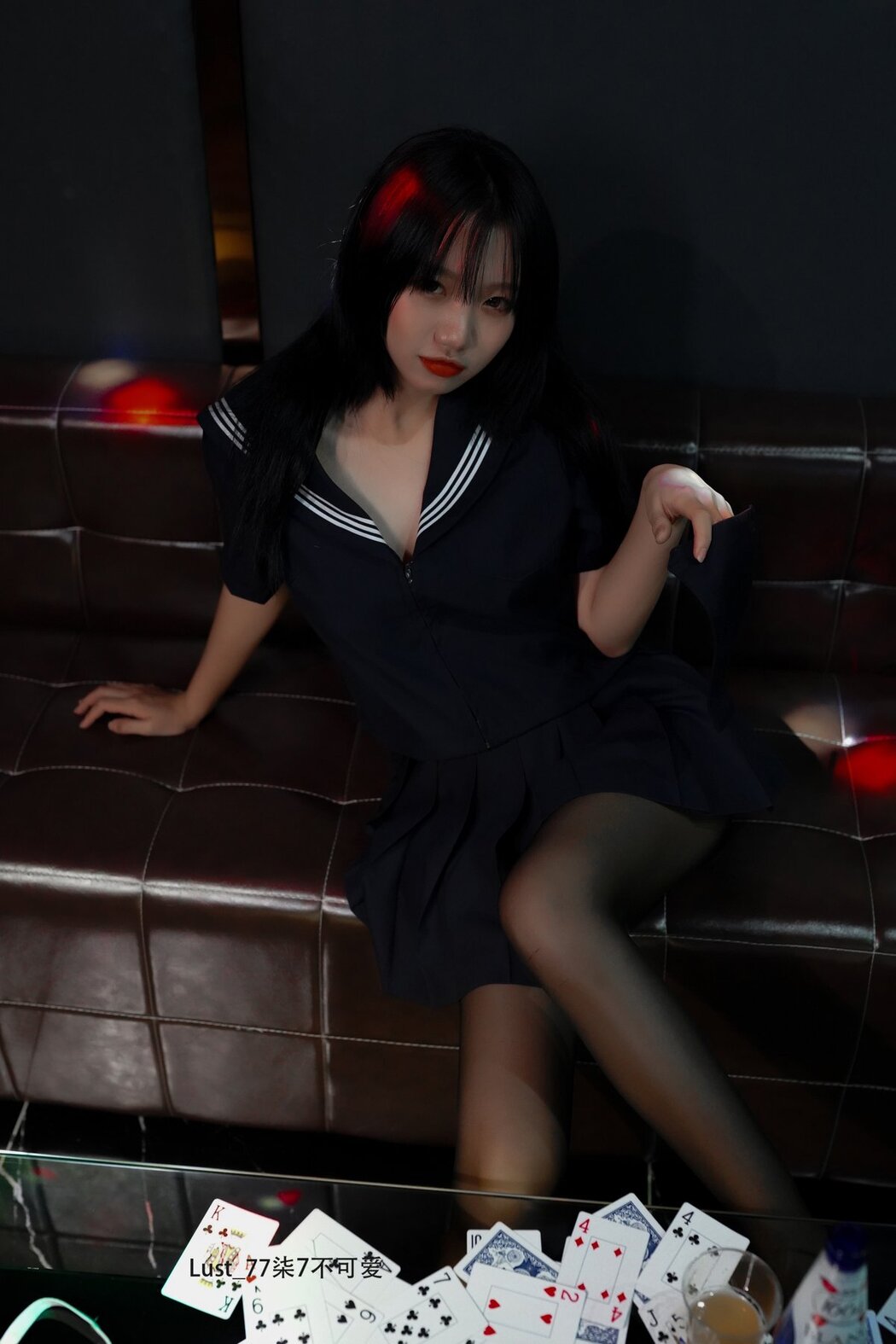 Coser@柒柒要乖哦 – 反差JK少女 A