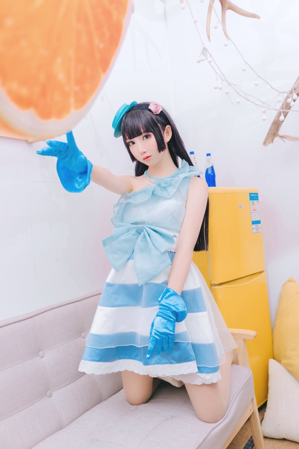 Coser@面饼仙儿 No.026 黑猫打歌服