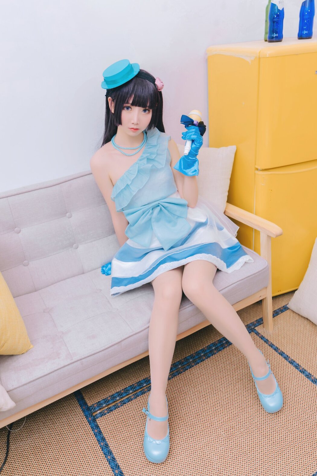 Coser@面饼仙儿 No.026 黑猫打歌服