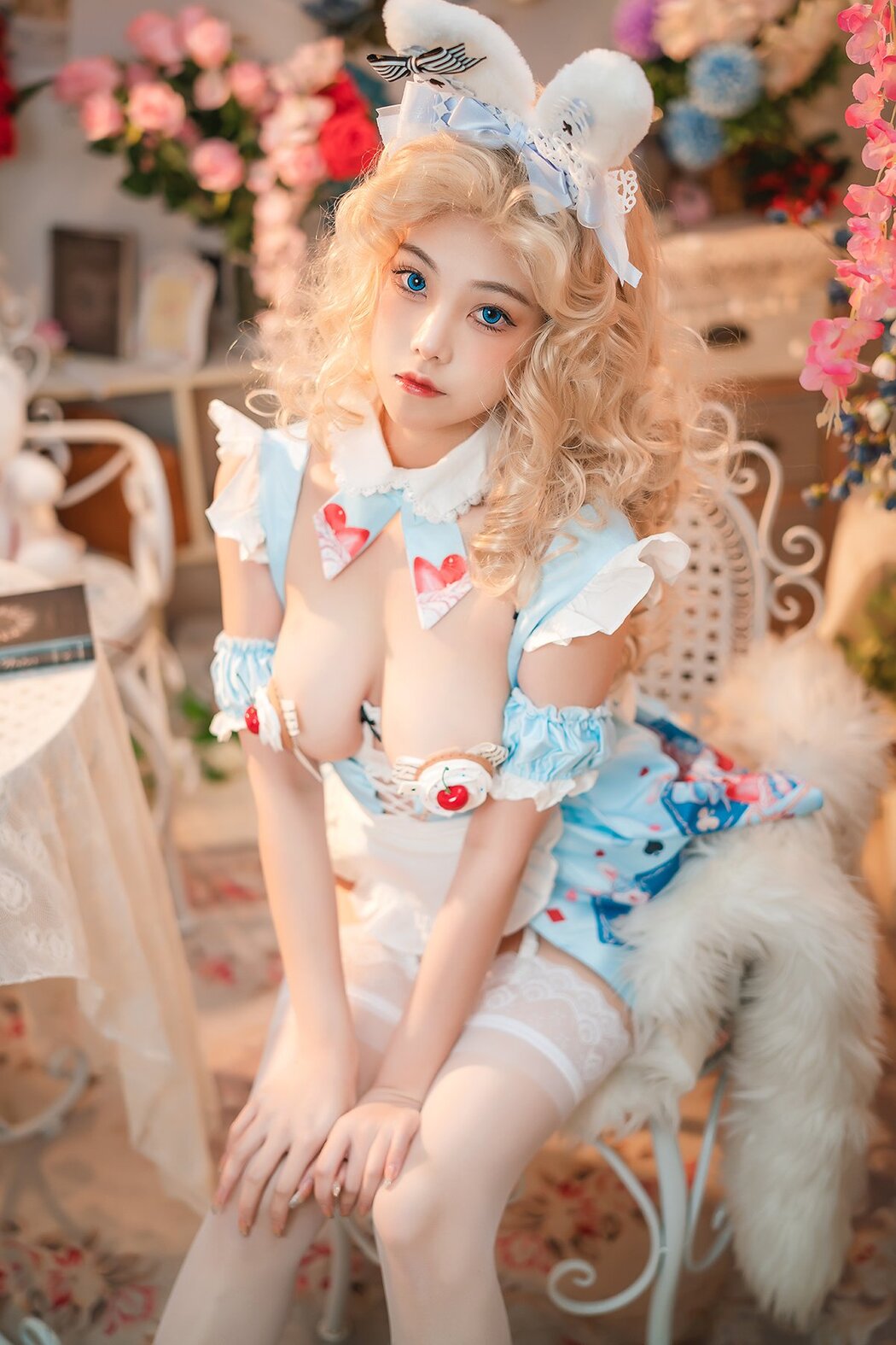 Coser@蜜汁猫裘 Vol.103 爱丽丝梦游仙境兔子先生 Cover Photo