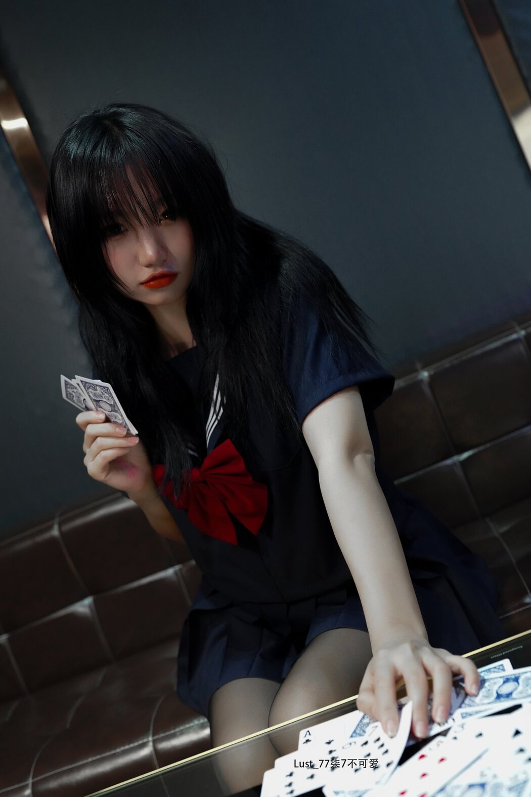 Coser@柒柒要乖哦 – 反差JK少女 A