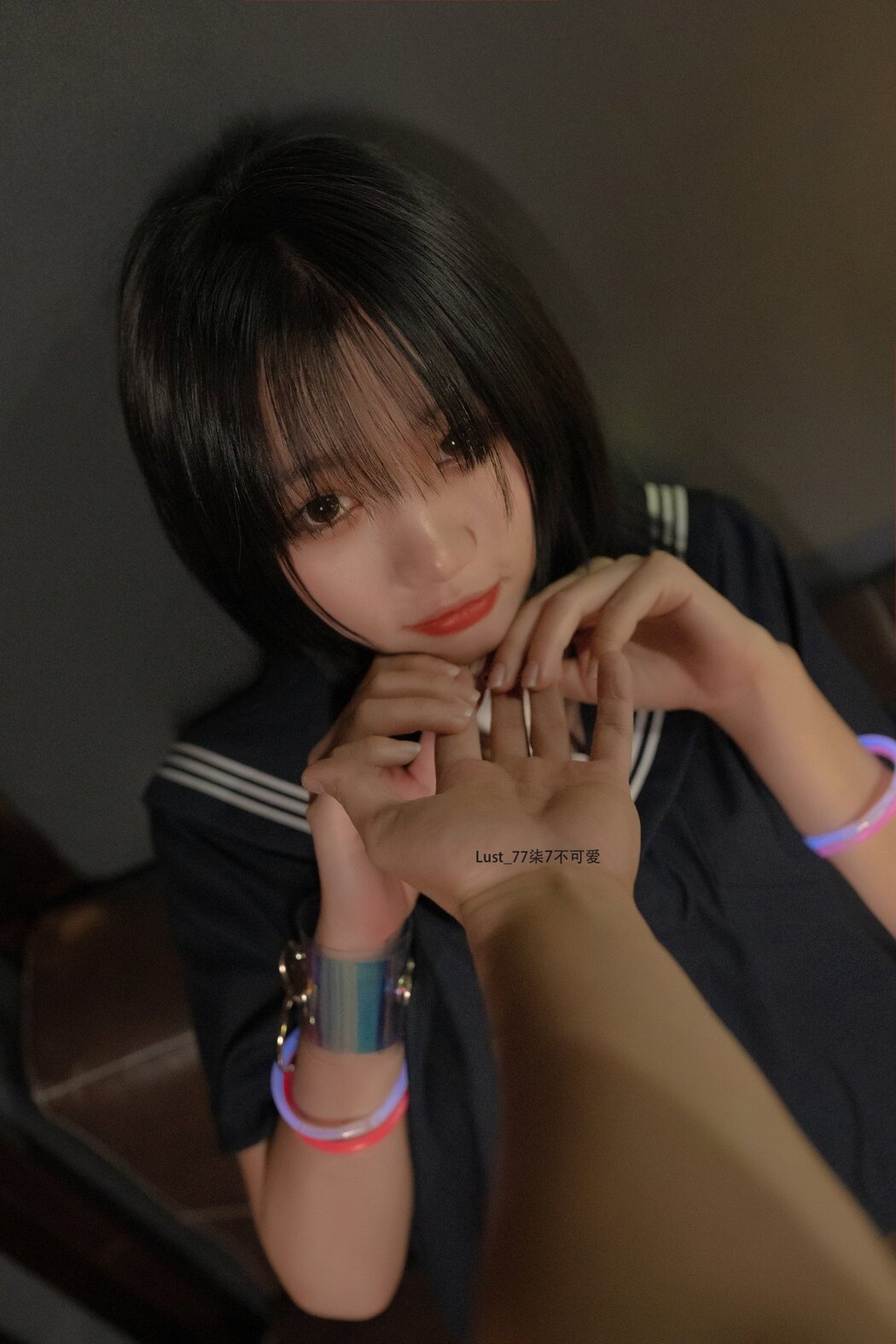 Coser@柒柒要乖哦 – 反差JK少女 C