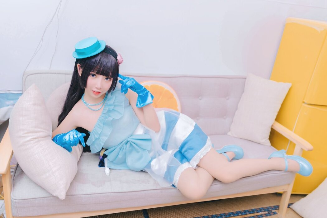 Coser@面饼仙儿 No.026 黑猫打歌服