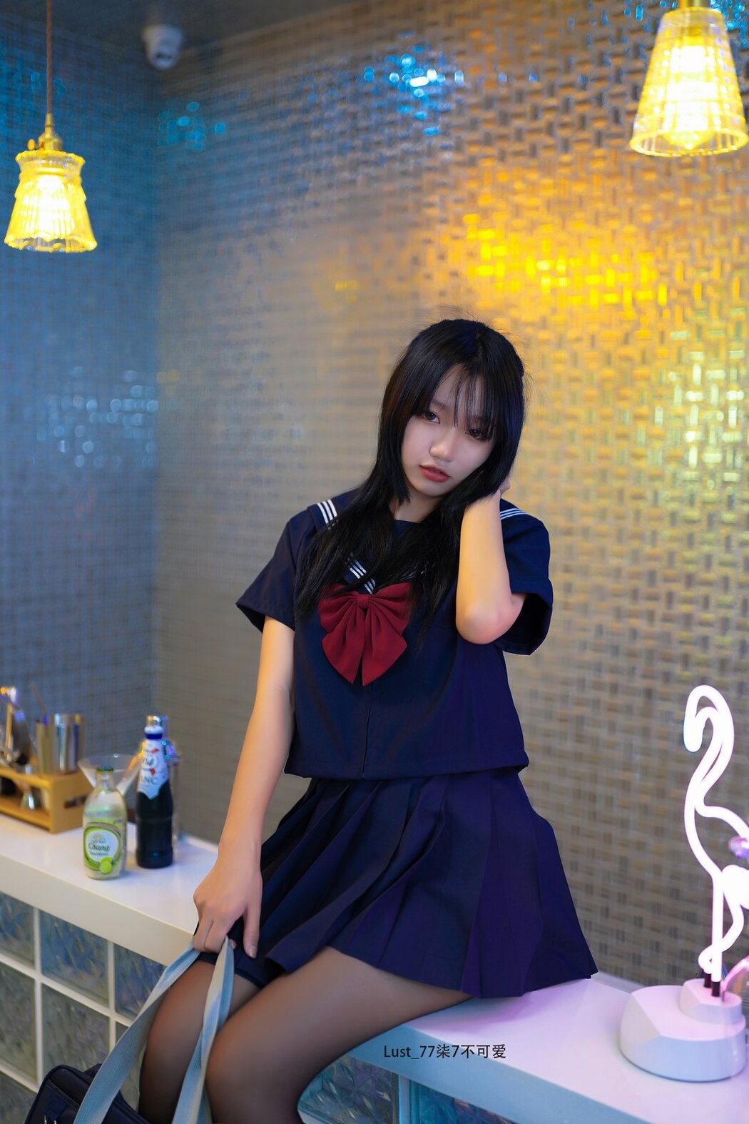 Coser@柒柒要乖哦 – 反差JK少女 A