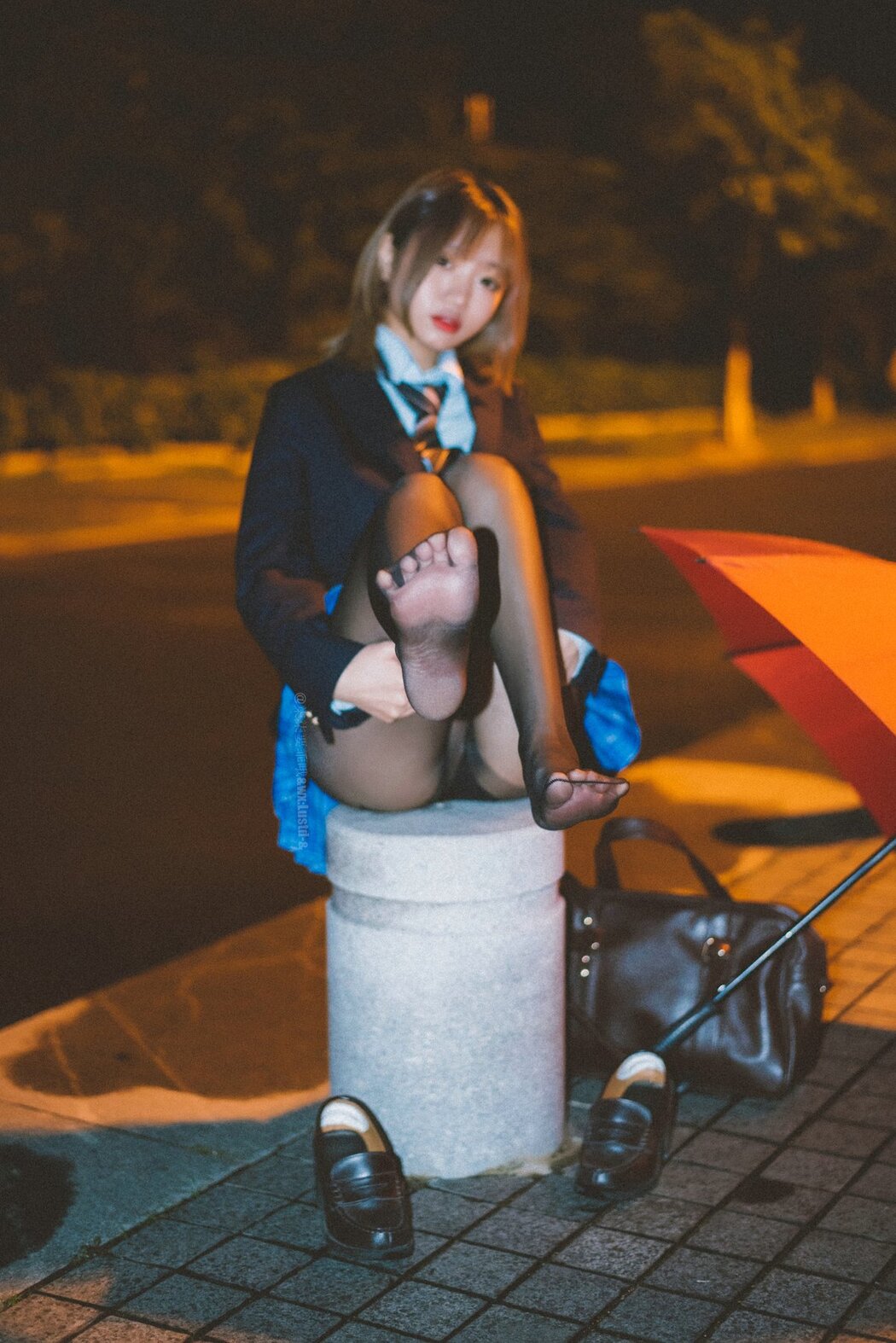 Coser@柒柒要乖哦 – 深夜公园JK