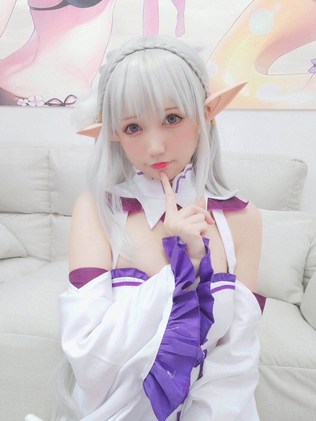 Coser@NAGISA魔物喵 – 自摄系列05艾米莉亚