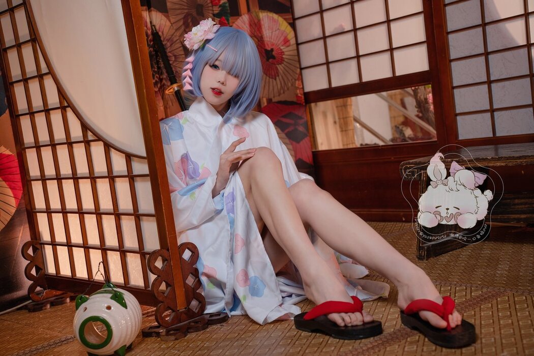 Coser@黏黏团子兔 – 蕾姆夏日祭