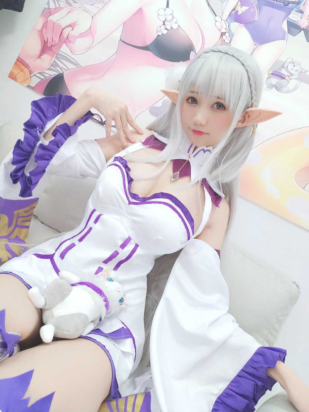 Coser@NAGISA魔物喵 – 自摄系列05艾米莉亚