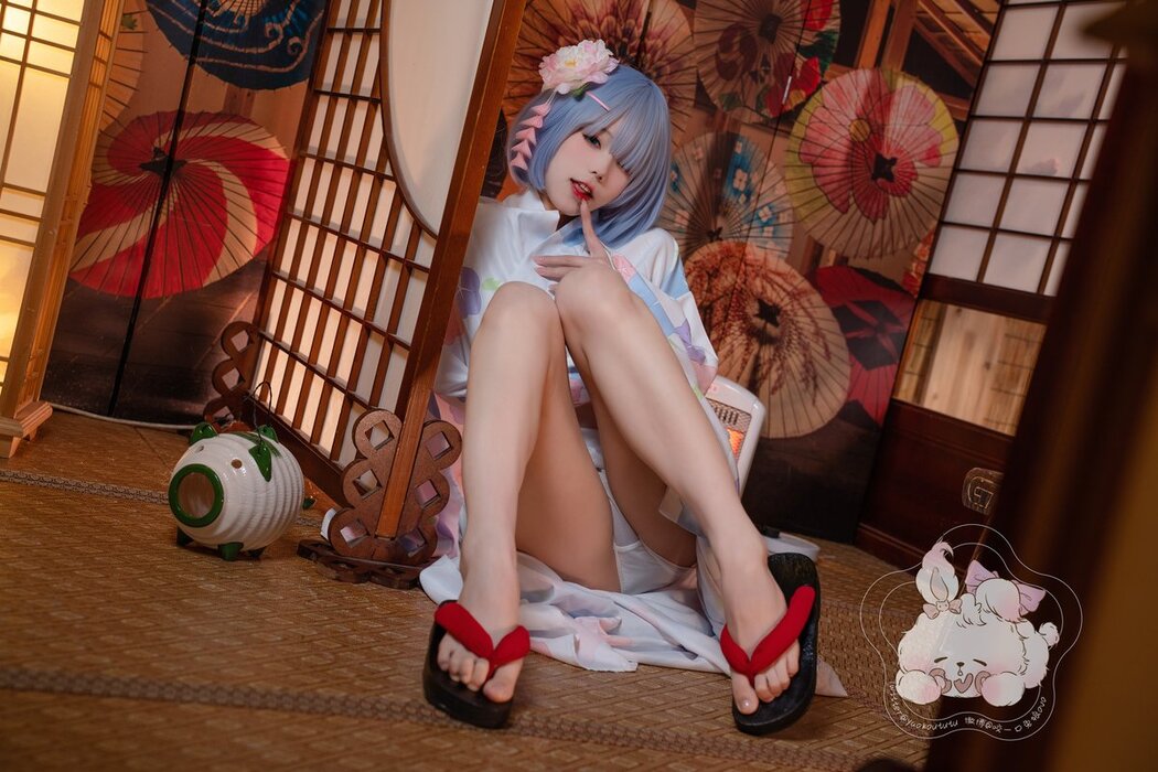 Coser@黏黏团子兔 – 蕾姆夏日祭