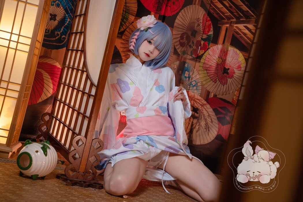 Coser@黏黏团子兔 – 蕾姆夏日祭