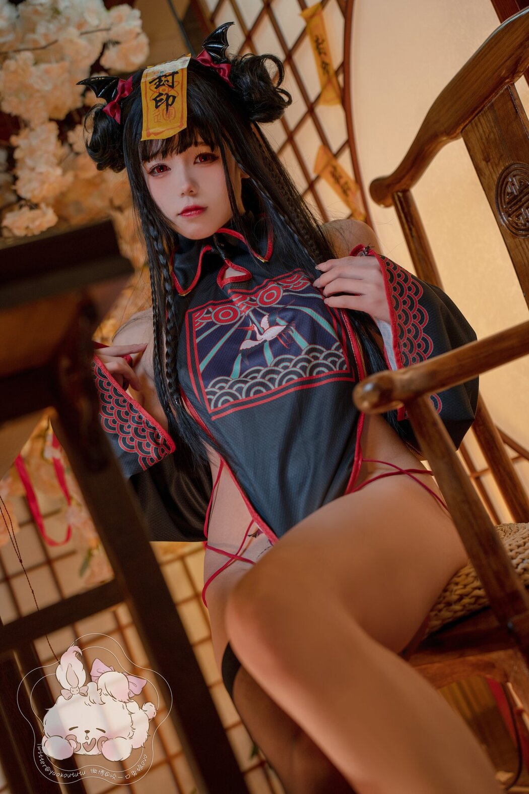 Coser@黏黏团子兔 – 僵尸蹲蹲