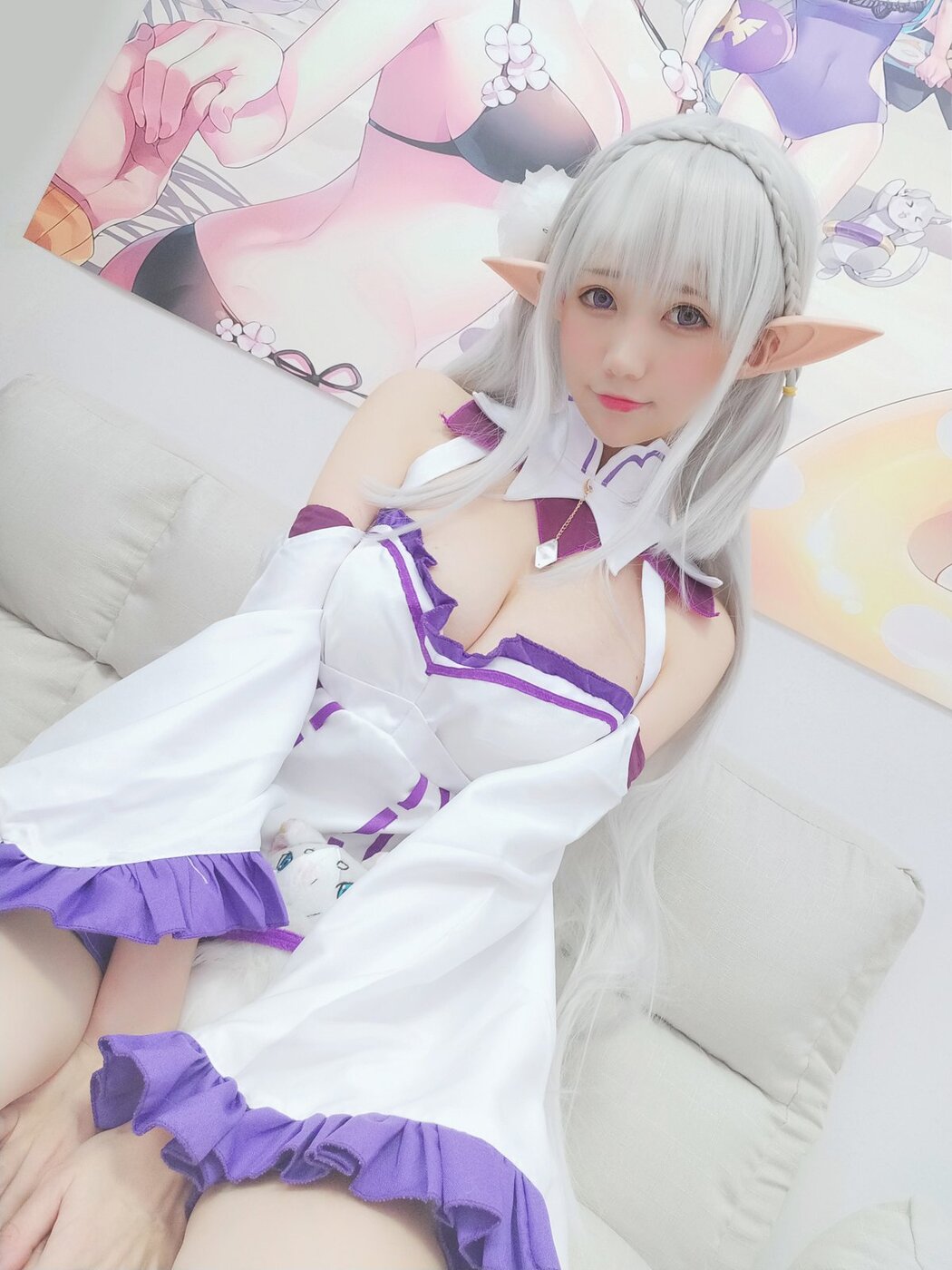 Coser@NAGISA魔物喵 – 自摄系列05艾米莉亚