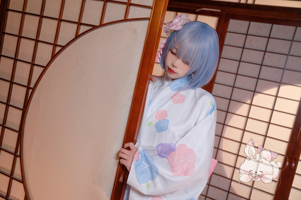 Coser@黏黏团子兔 – 蕾姆夏日祭