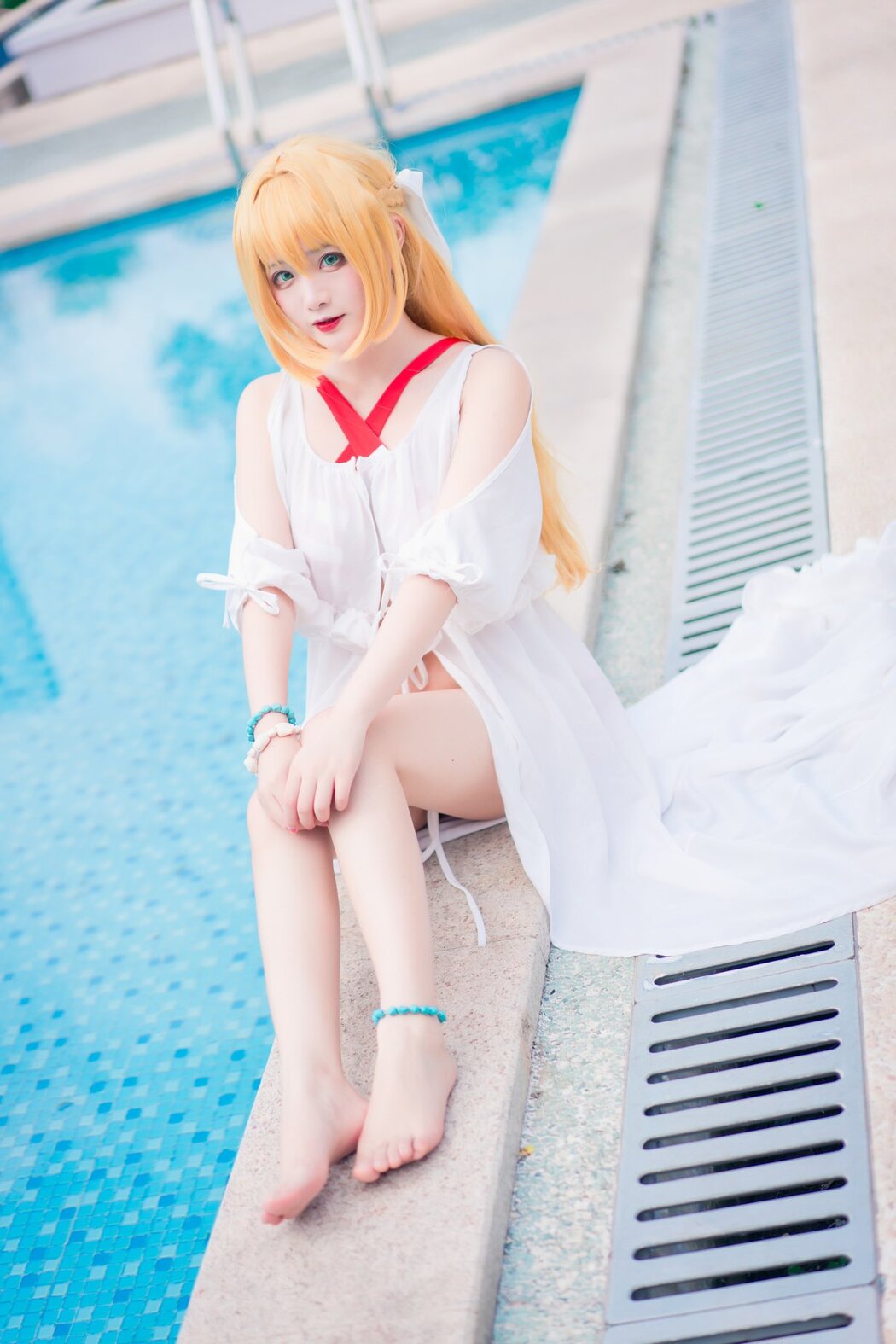 Coser@七海抹茶酱 No.02 尼禄泳装