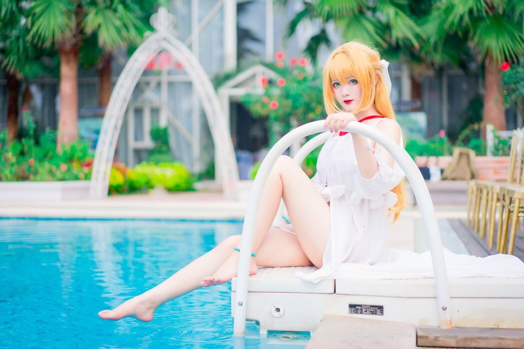 Coser@七海抹茶酱 No.02 尼禄泳装