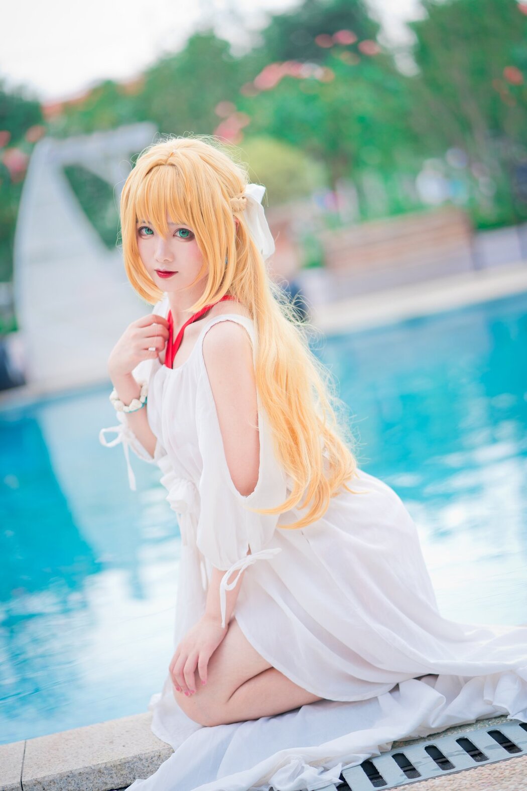 Coser@七海抹茶酱 No.02 尼禄泳装