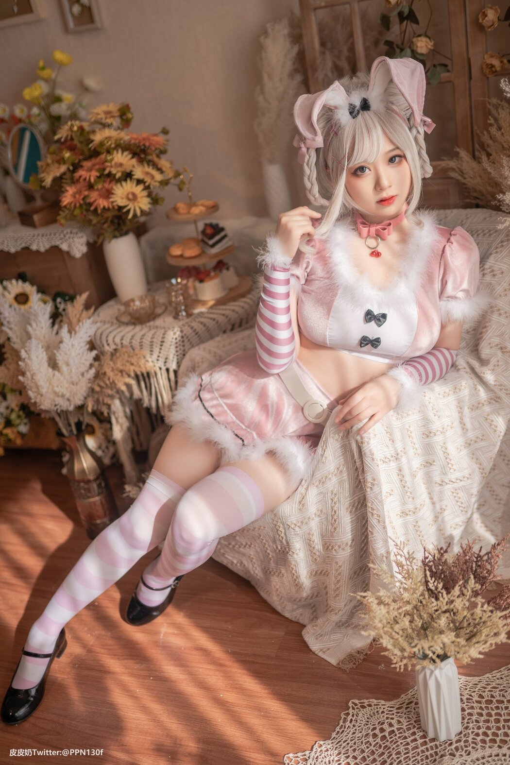 Coser@皮皮奶可可爱了啦 粉色兔兔