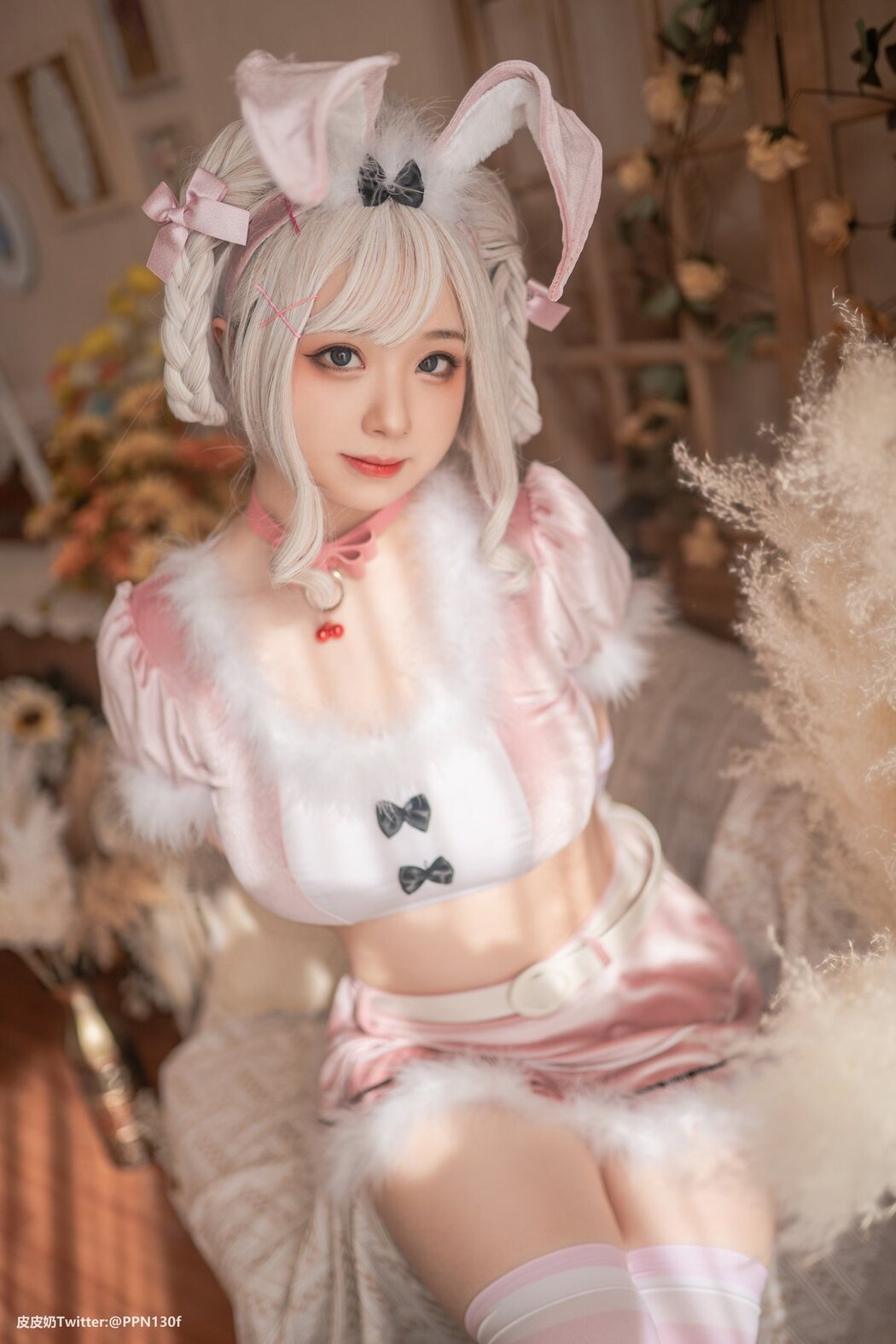 Coser@皮皮奶可可爱了啦 粉色兔兔