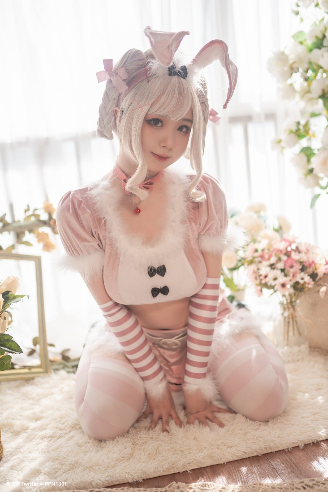 Coser@皮皮奶可可爱了啦 粉色兔兔