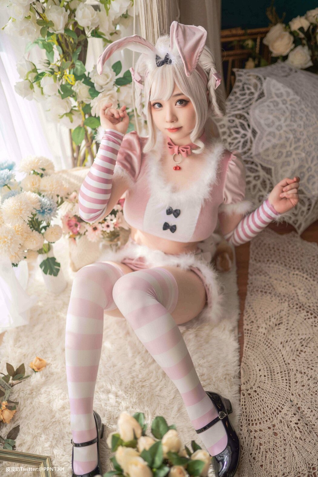 Coser@皮皮奶可可爱了啦 粉色兔兔