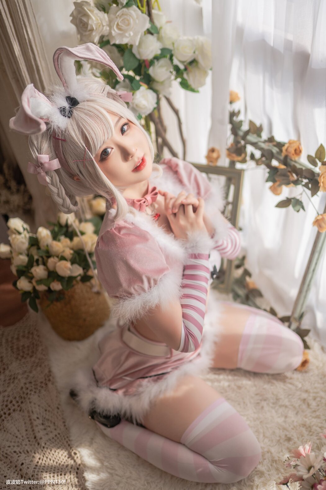 Coser@皮皮奶可可爱了啦 粉色兔兔