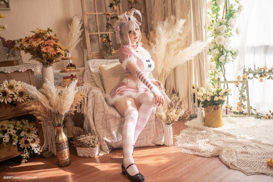 Coser@皮皮奶可可爱了啦 粉色兔兔