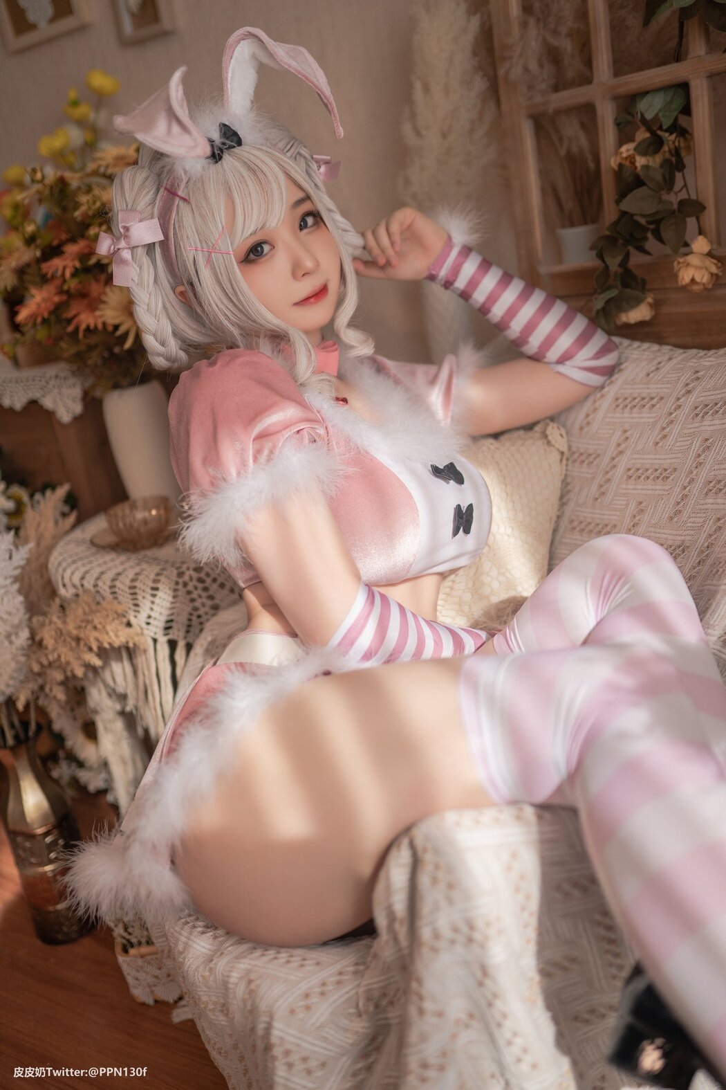 Coser@皮皮奶可可爱了啦 粉色兔兔