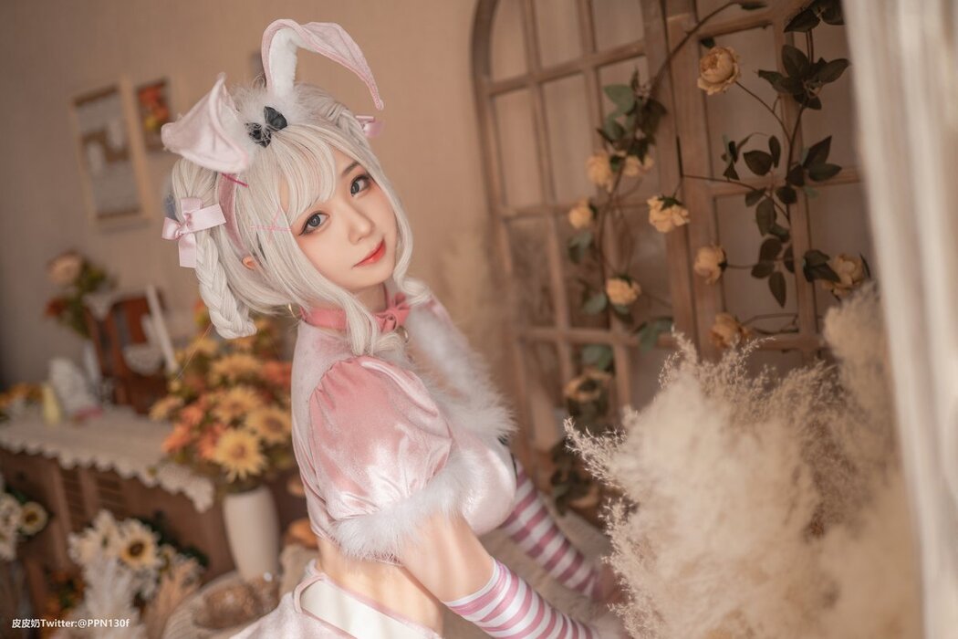 Coser@皮皮奶可可爱了啦 粉色兔兔