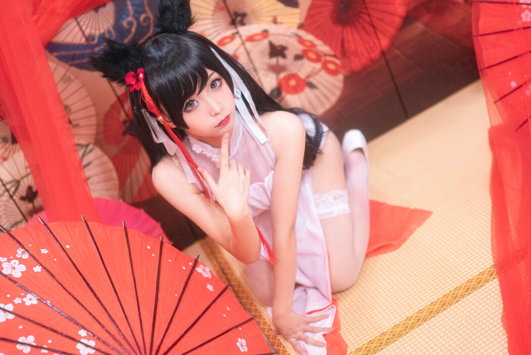 [Beauty Coser] Stupid Momo "Atago Learning Characters"