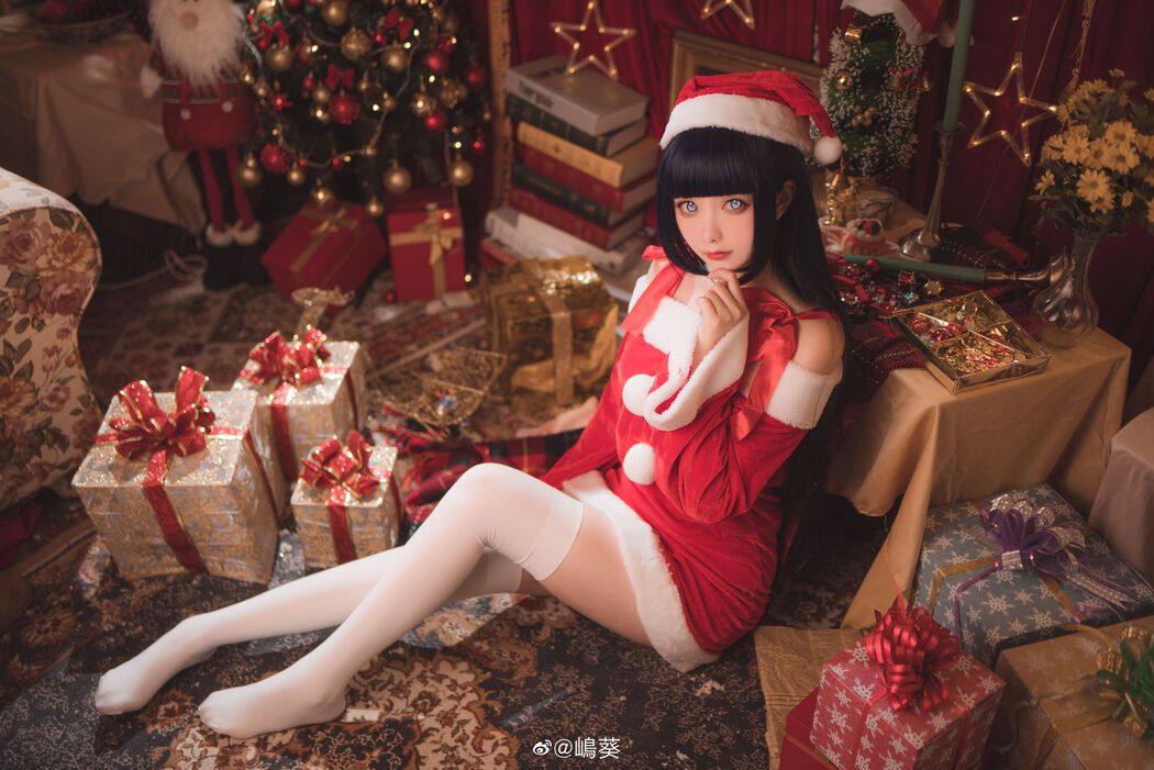 Beauty Coser Aoi Shima 《Hinata Hyuga 《Christmas Christmas》 Cover Photo