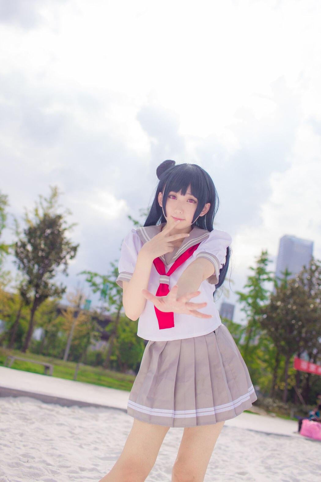 Beauty Coser Asano Funko "LoveLive! Sunshine!! Tsushima Yoshiko"