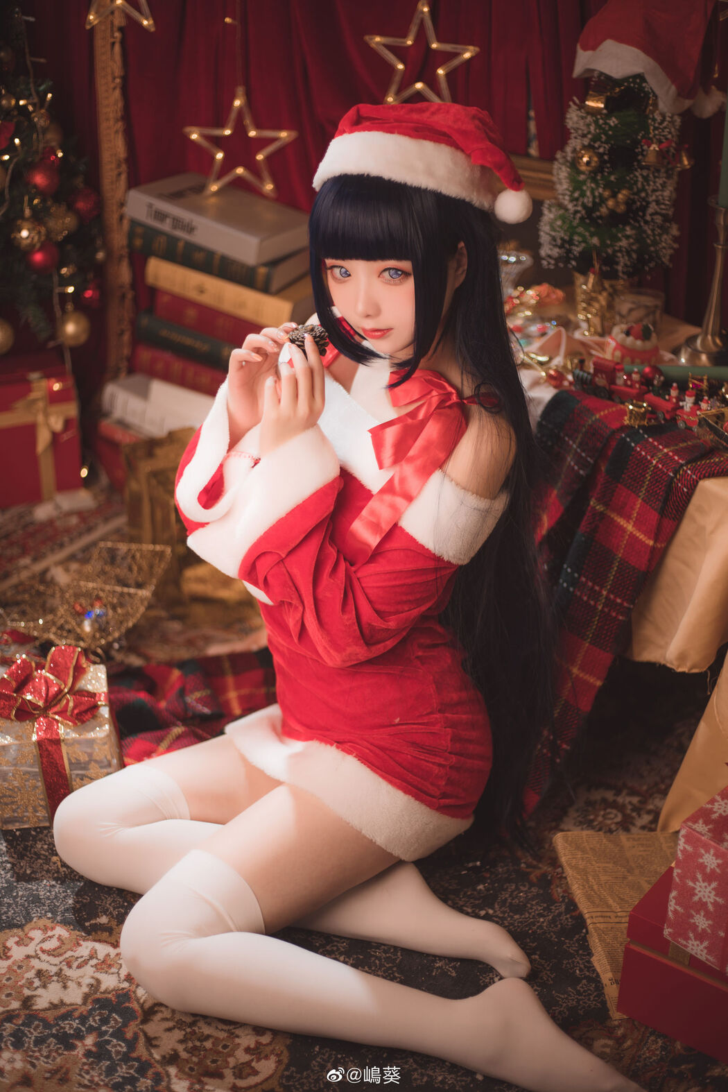 Beauty Coser Aoi Shima 《Hinata Hyuga 《Christmas Christmas》