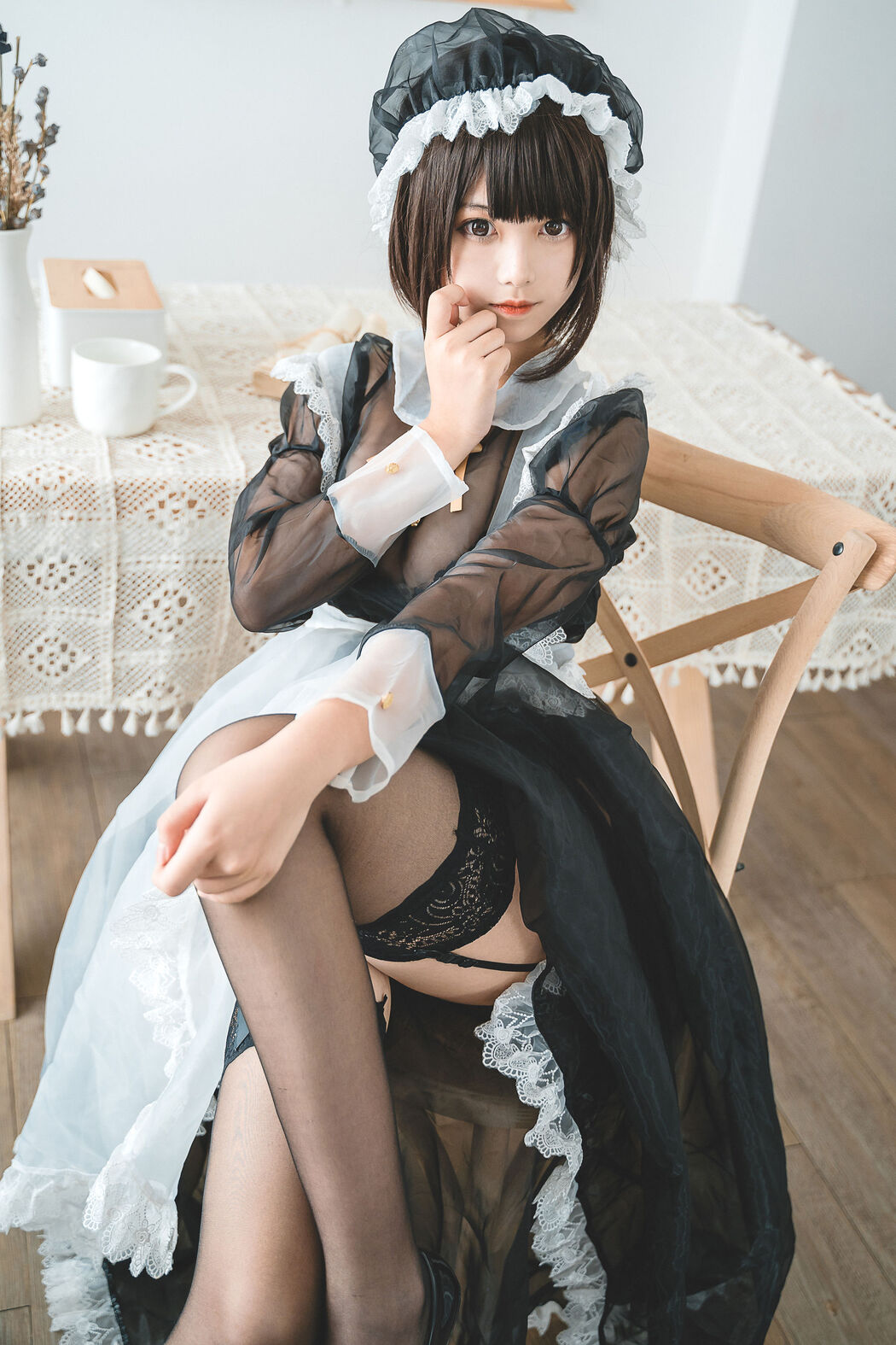 [Beauty Coser] Honey Cat Qiu "Transparent Maid"