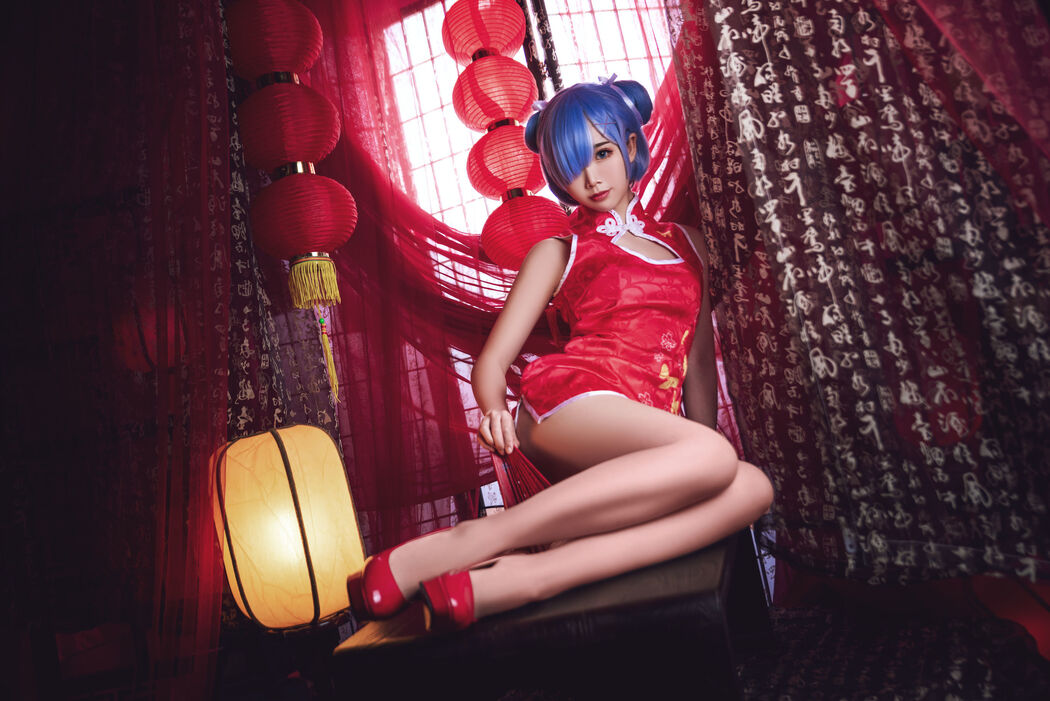 [Beauty Coser] Face Cake Fairy "Rem Cheongsam"
