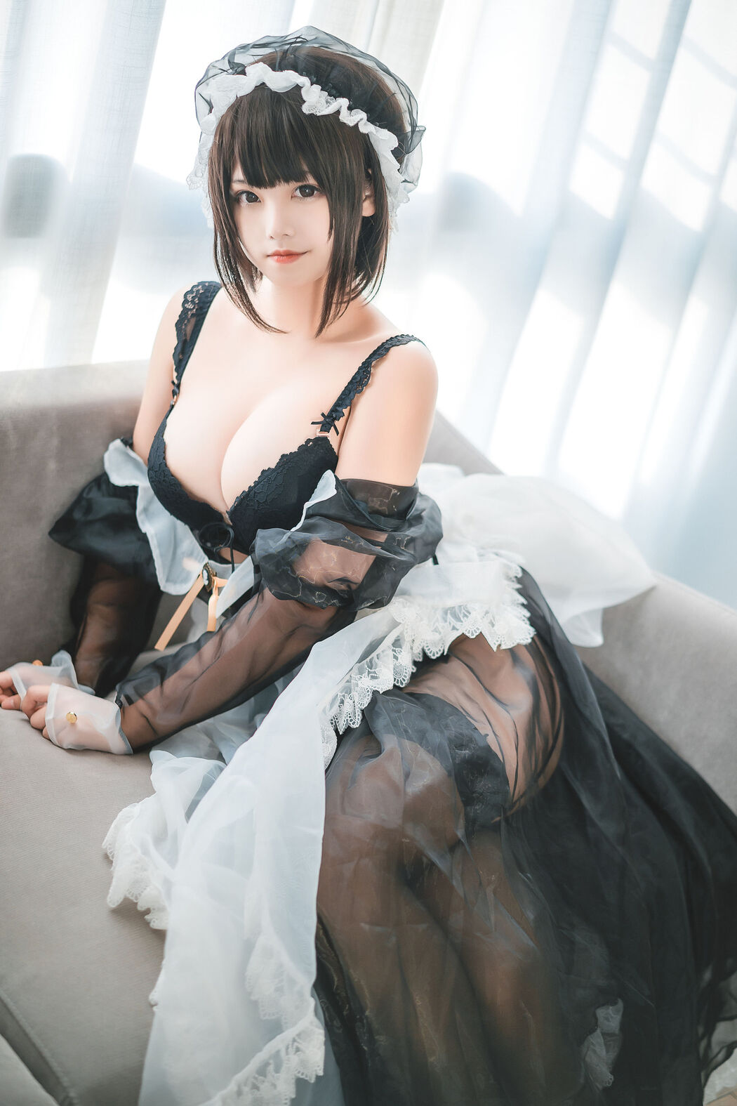 [Beauty Coser] Honey Cat Qiu "Transparent Maid"