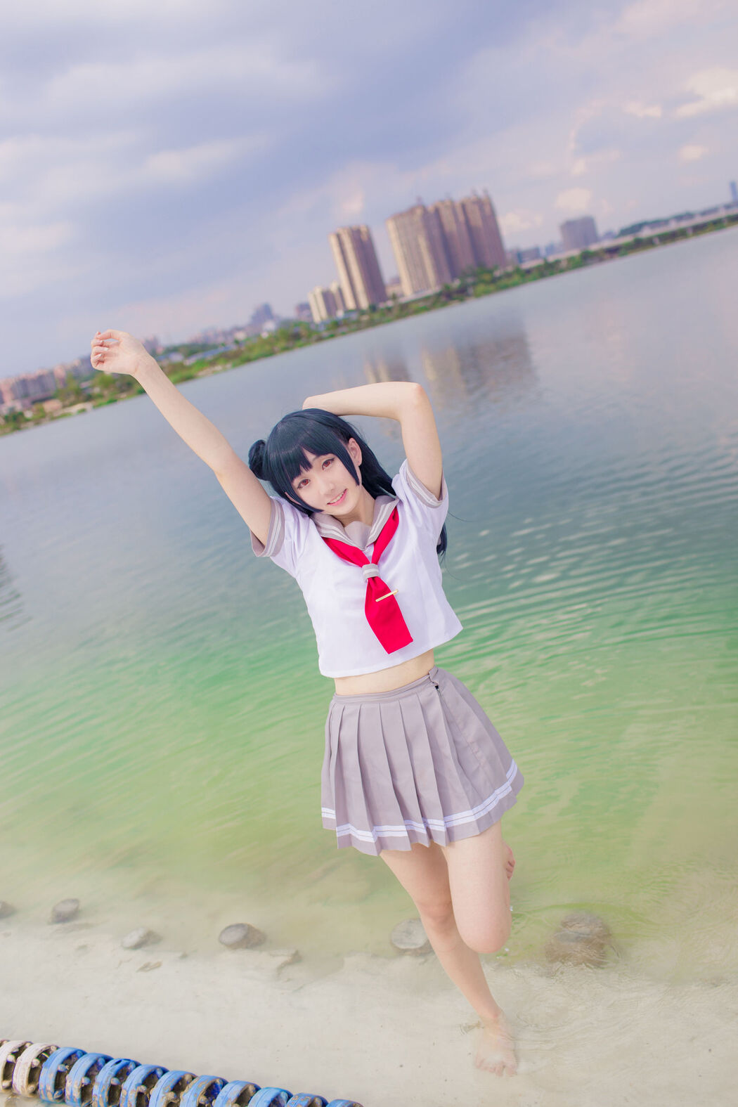 Beauty Coser Asano Funko "LoveLive! Sunshine!! Tsushima Yoshiko"