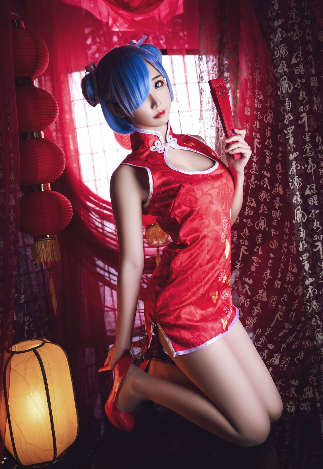 [Beauty Coser] Face Cake Fairy "Rem Cheongsam"