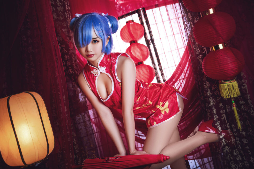 [Beauty Coser] Face Cake Fairy "Rem Cheongsam"