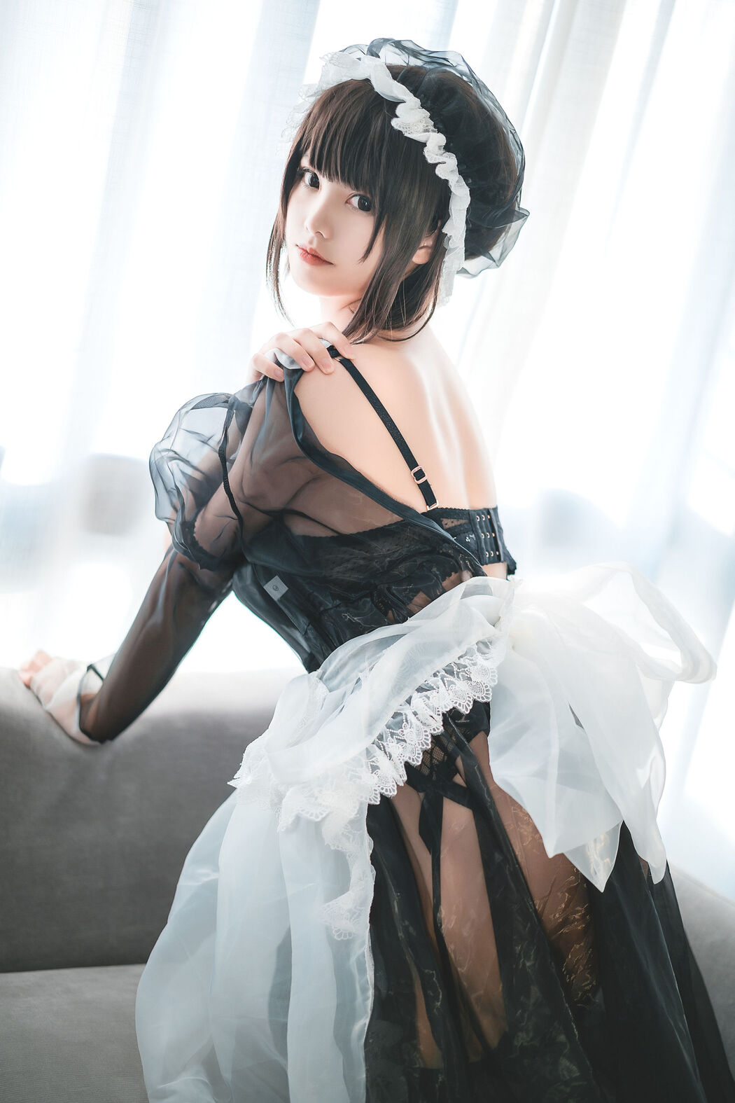 [Beauty Coser] Honey Cat Qiu "Transparent Maid"