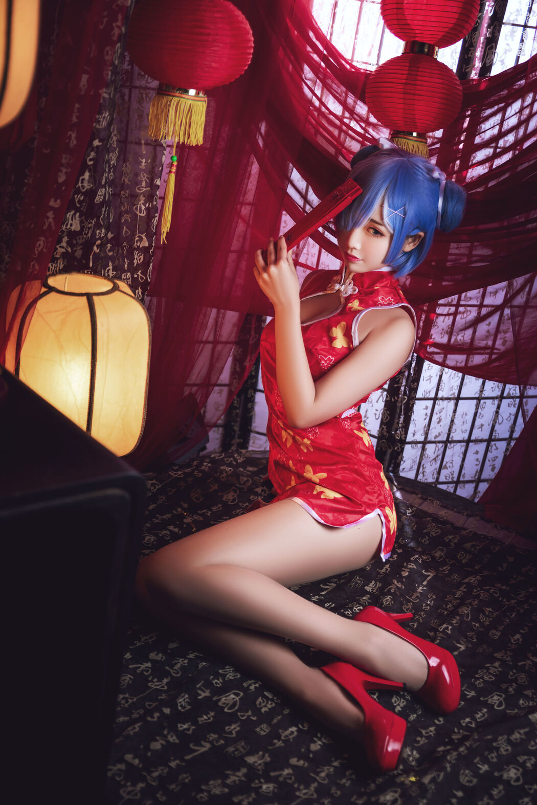 [Beauty Coser] Face Cake Fairy "Rem Cheongsam"